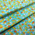 Artículos listos para fábrica pequeños diseños lindos lindos tela de sarga impresa algodón